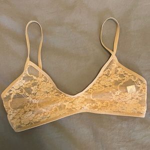 Lace Bralette from American Apparel